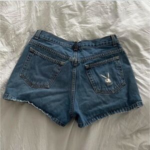 Vintage Playboy Bunny Pocket Jean Shorts